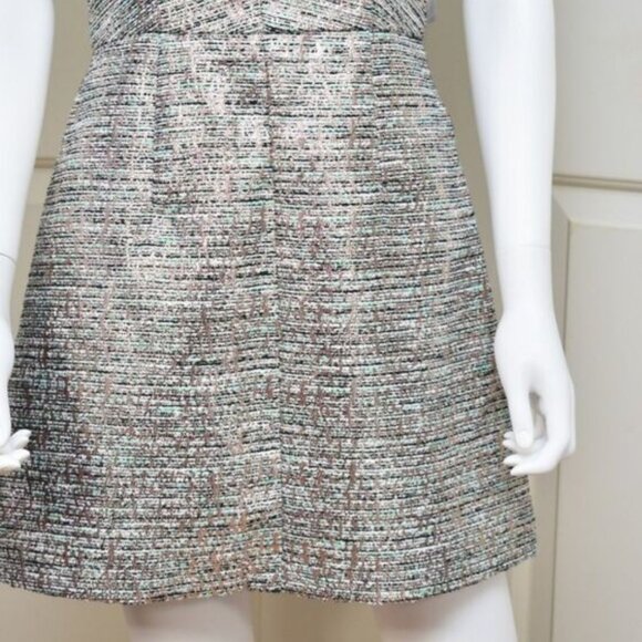 French Connection Sunlight Summer Metallic sz 6 Dress - Picture 2 of 11